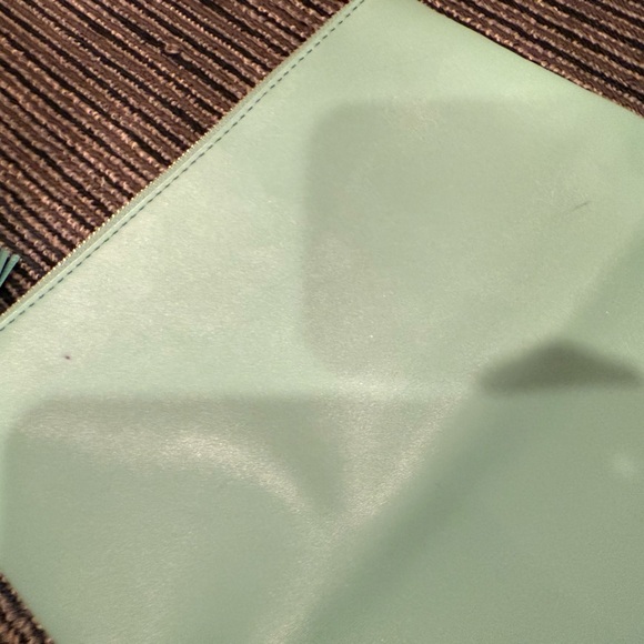 Rachel Pally Teal & Peachy foldover pouch - Picture 4 of 6